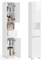 Smalle opberg kast (zwart glanzend) (nieuw in doos), Huis en Inrichting, Kasten | Overige, Ophalen, Nieuw