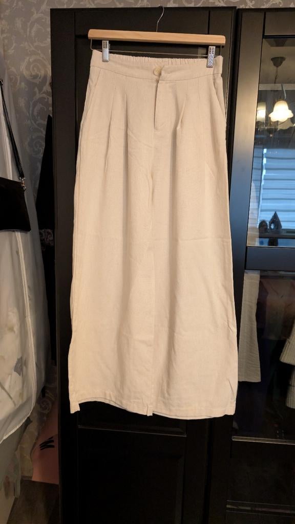 Linnen broek maat 36, Kleding | Dames, Broeken en Pantalons, Ophalen of Verzenden