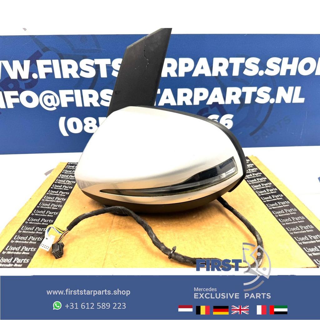 W447 SPIEGEL LINKS Mercedes V Klasse BUITENSPIEGEL DODEHOEK, Gebruikt, -, Ophalen of Verzenden, -