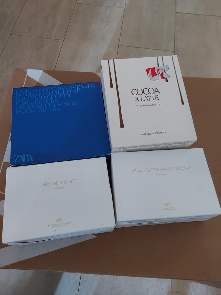 Lisboa femme Nuit cocoa latte violet blossom Gardenia zara, Ophalen of Verzenden, Nieuw