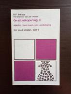 De schaak opening II, Ophalen of Verzenden, Minder dan 500 stukjes, Zo goed als nieuw, Schaken