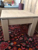 Eikenhout salon tafeltjes 2 x white wash . 60x60x 45, Huis en Inrichting, Ophalen, 50 tot 100 cm, 50 tot 100 cm, Zo goed als nieuw