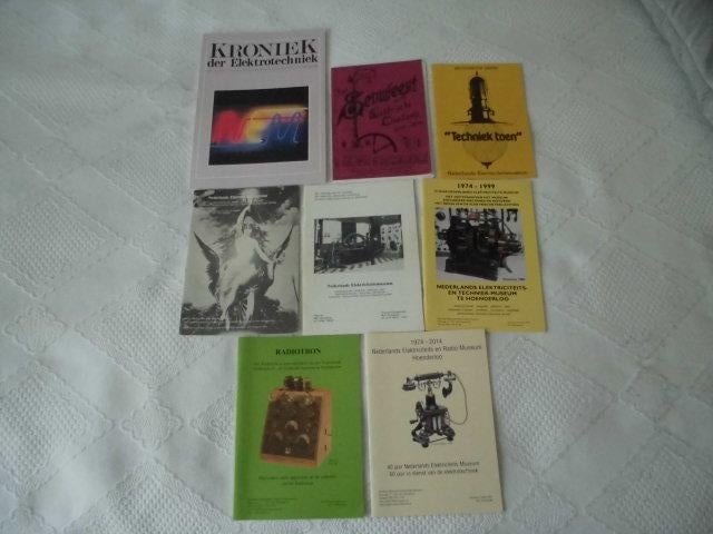 8 boeken elektrotechniek museum Emmen.Nijkerk,Hoenderloo, Ophalen of Verzenden, Zo goed als nieuw, Elektrotechniek, Marcel Ritmeester