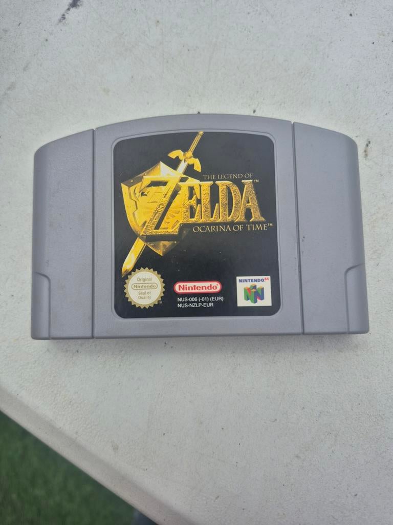 The Legend of Zelda: Ocarina of Time N64, Gebruikt, 1 speler, Ophalen of Verzenden, Role Playing Game (Rpg)