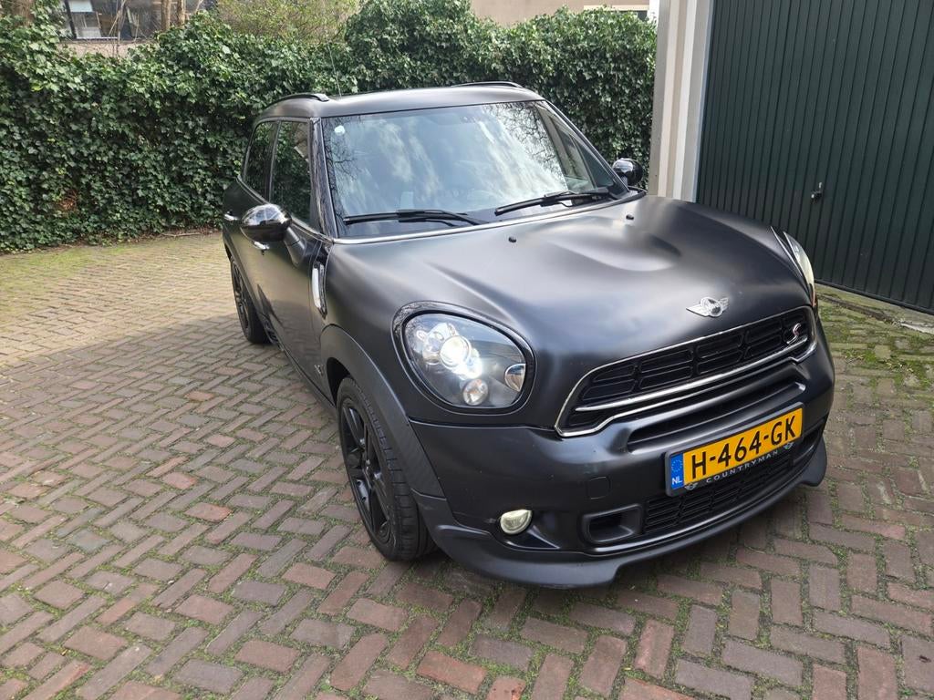 Mini Countryman JCW 4x4 AUT 190PK | VOL | NAP | NETTE STAAT, Automaat, USB, 1600 cc, Zwart