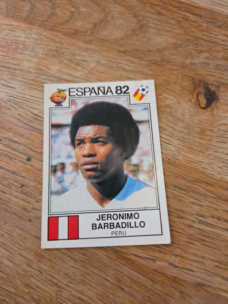 Panini WK 82, Ophalen of Verzenden, Zo goed als nieuw, Buitenlandse clubs, Poster, Plaatje of Sticker