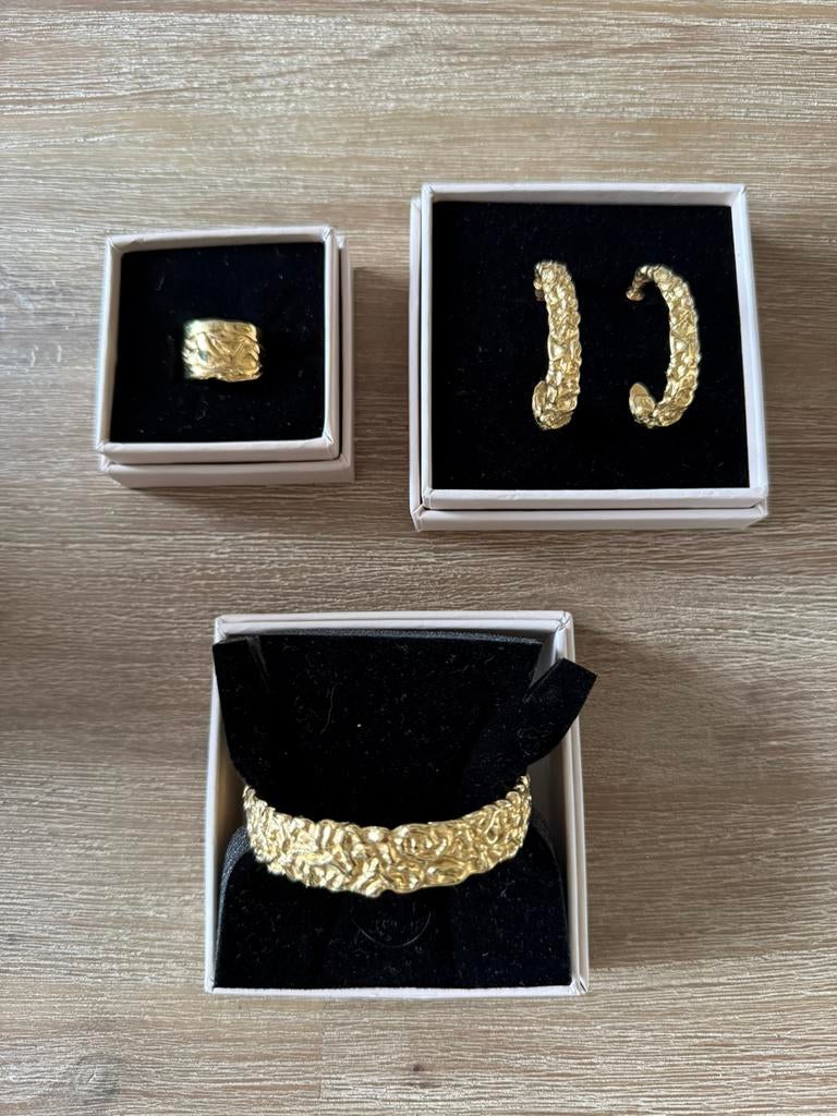 Super gave sieraden van Josh V, ZGAN/gedragen., Ophalen of Verzenden, Zo goed als nieuw, Goud, Staal