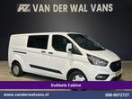 Ford Transit Custom 2.0 TDCI L2H1 Dubbele Cabine Inrichting, Auto's, Voorwielaandrijving, Euro 6, 4 cilinders, Wit
