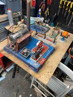 Wilesco d24 stoommachine met parkje, Ophalen, Zo goed als nieuw, Groter dan 1:32