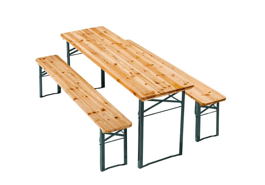 Biertafel met banken NIEUW, Ophalen, Nieuw, 8 zitplaatsen, Eettafel