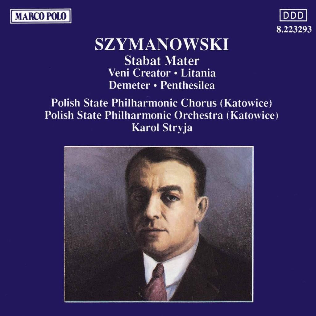 SZYMANOWSKI Stabat mater CD MARCO POLO, Ophalen of Verzenden, Modernisme tot heden, Gebruikt, Vocaal
