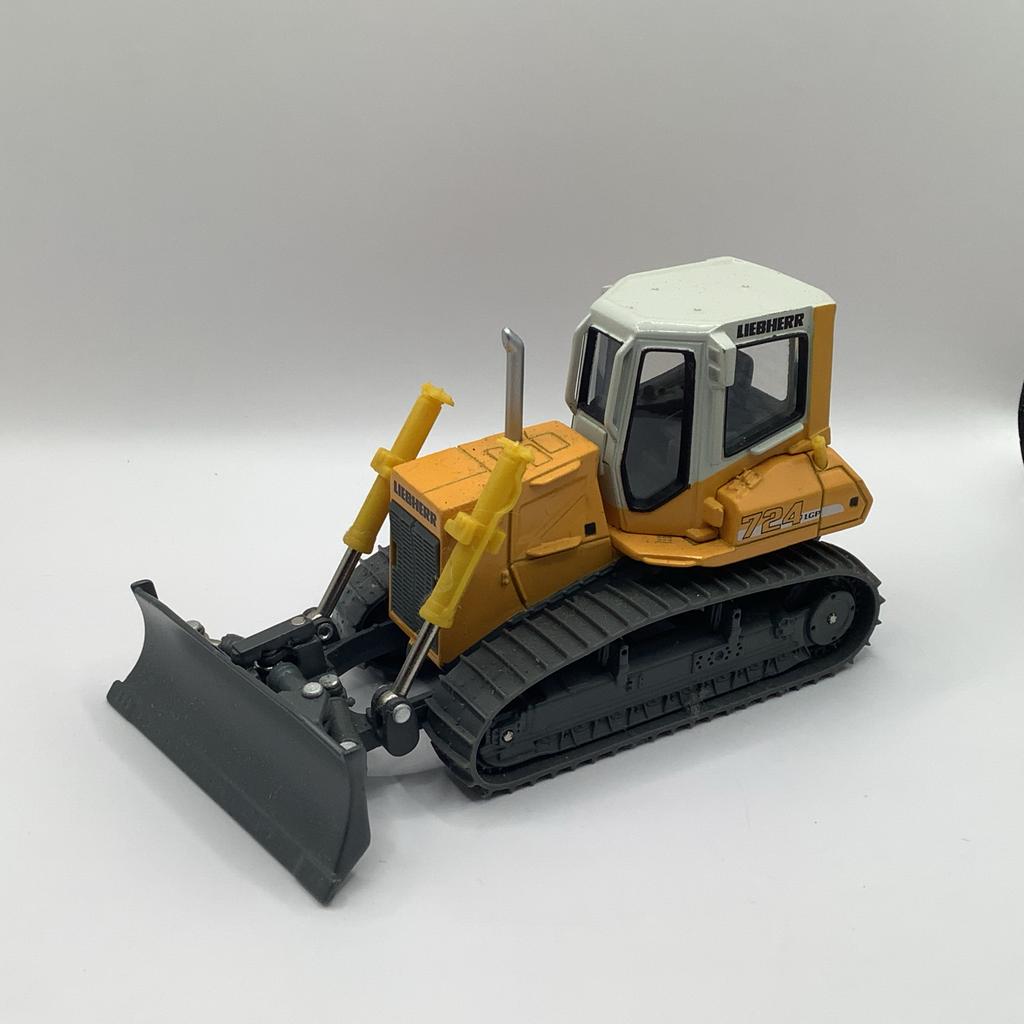 Liebherr 724 LGP bulldozer schaal 1:50, Ophalen of Verzenden, Gebruikt, Hijskraan, Tractor of Landbouw, Overige merken