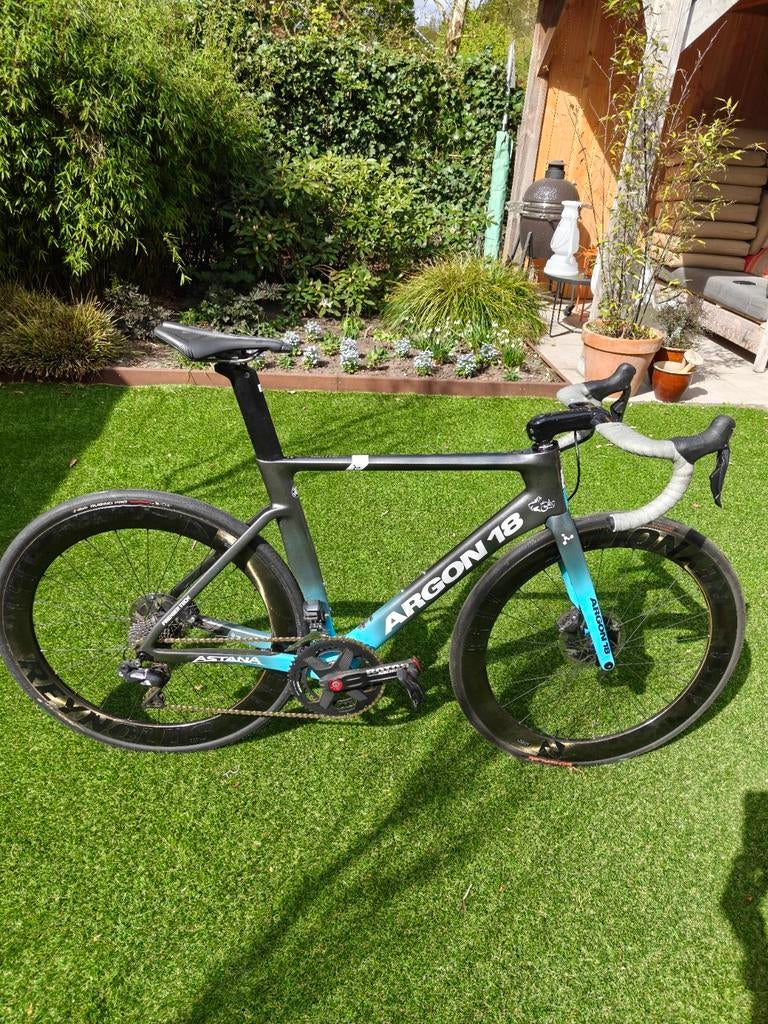 Argon 18 Nitrogen Astana racefiets Medium, Ultegra Di2, 28 inch, Gebruikt, Carbon, 10 tot 15 versnellingen