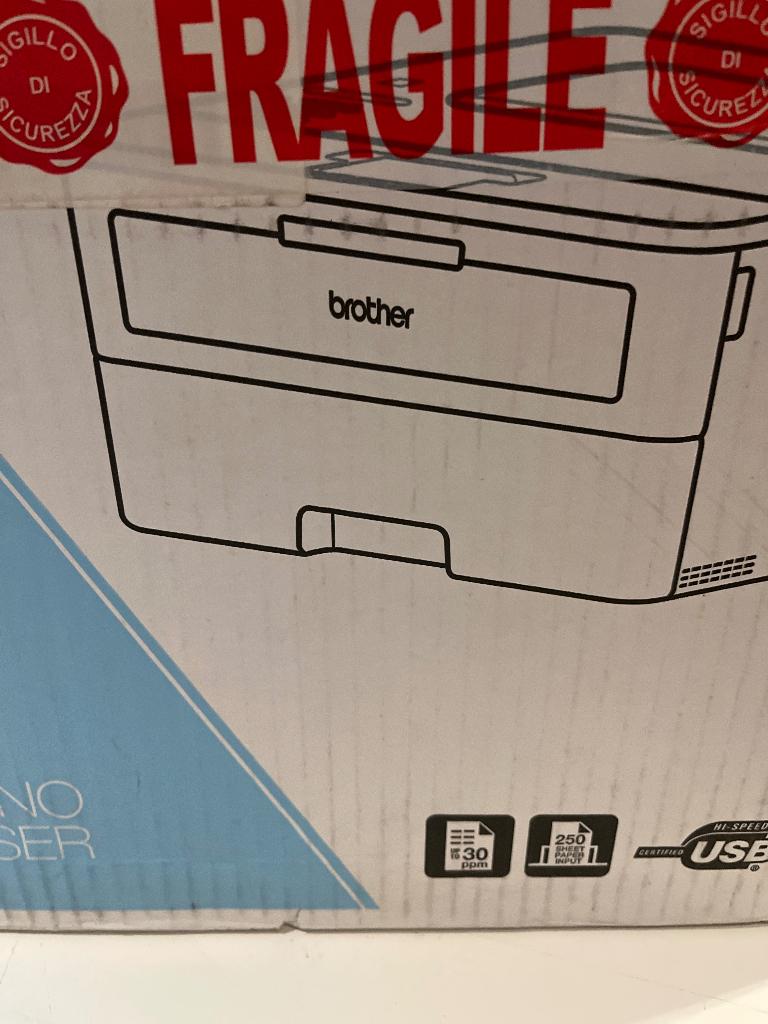Brother printer, Ophalen, Zwart-en-wit printen, Gebruikt, Printer