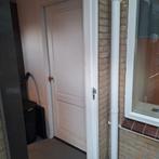 Opdekdeuren inclusief kozijn - links en rechtsdraaiend, Ophalen, Gebruikt, 80 tot 100 cm, Binnendeur