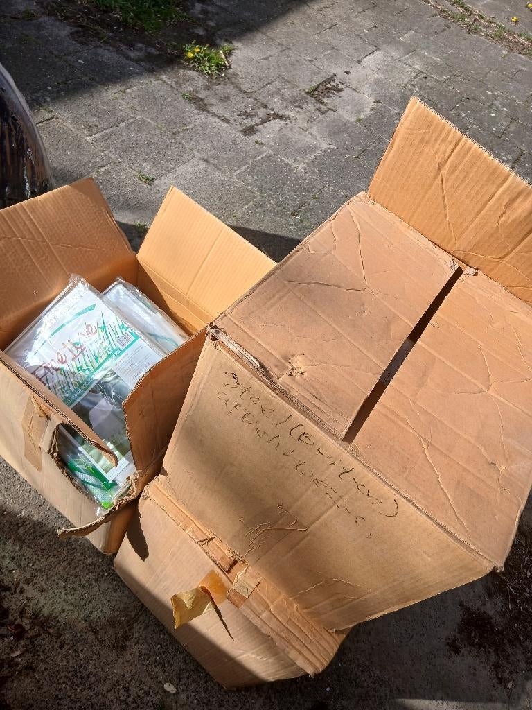 partij beschermhoezen, Ophalen