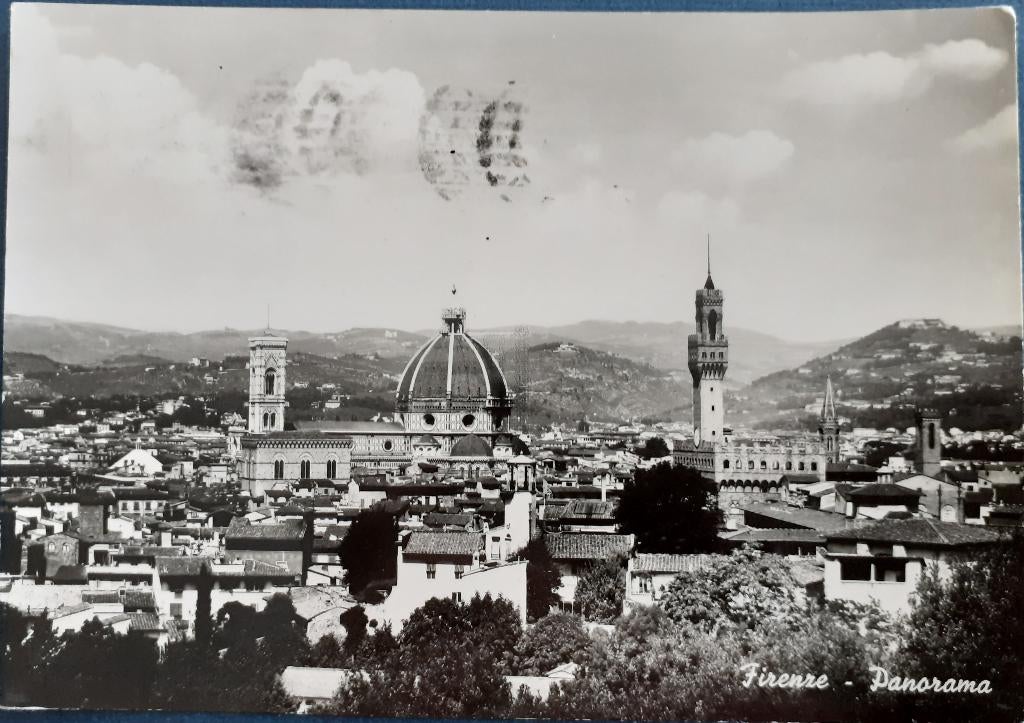Ansichtkaart Italie Florence, Ophalen of Verzenden, 1960 tot 1980, Gelopen, Italië