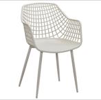 2 Nieuwe Webbing Tuinstoelen - Zandkleur, Tuin en Terras, Tuinstoelen, Ophalen, Nieuw, Kunststof