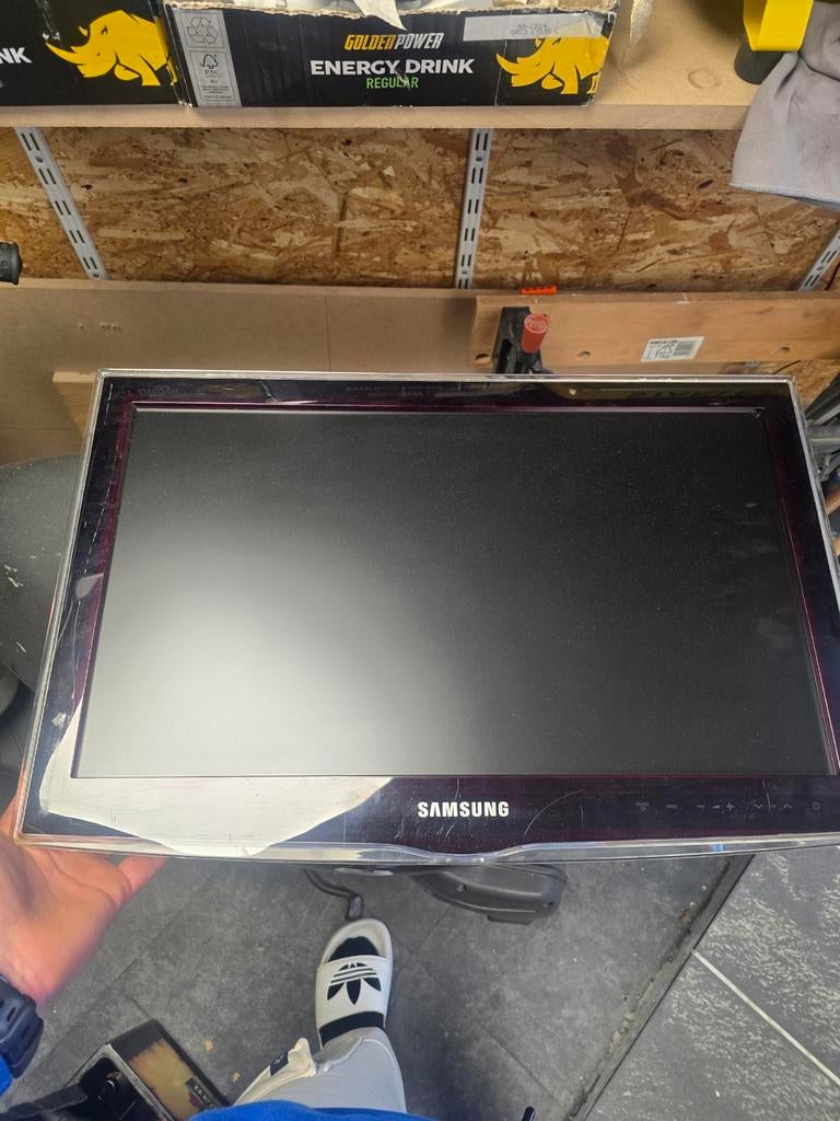 Samsung LE22D450G1W 22 inch LCD TV, Audio, Tv en Foto, Televisies, Gebruikt, 50 Hz, Ophalen of Verzenden, Samsung