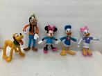 Disney Figuren Set: Mickey, Minnie, Donald, Katrien, Goofy,, Ophalen of Verzenden, Goofy of Pluto, Zo goed als nieuw, Beeldje of Figuurtje