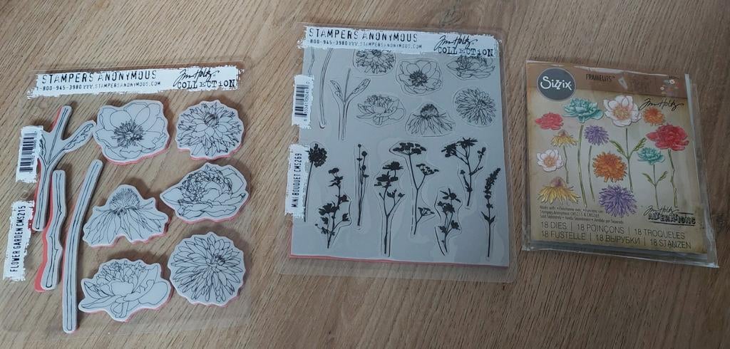 Gereserveerd!!!!  Set Stampers anonymous tim holtz,, Ophalen of Verzenden, Nieuw