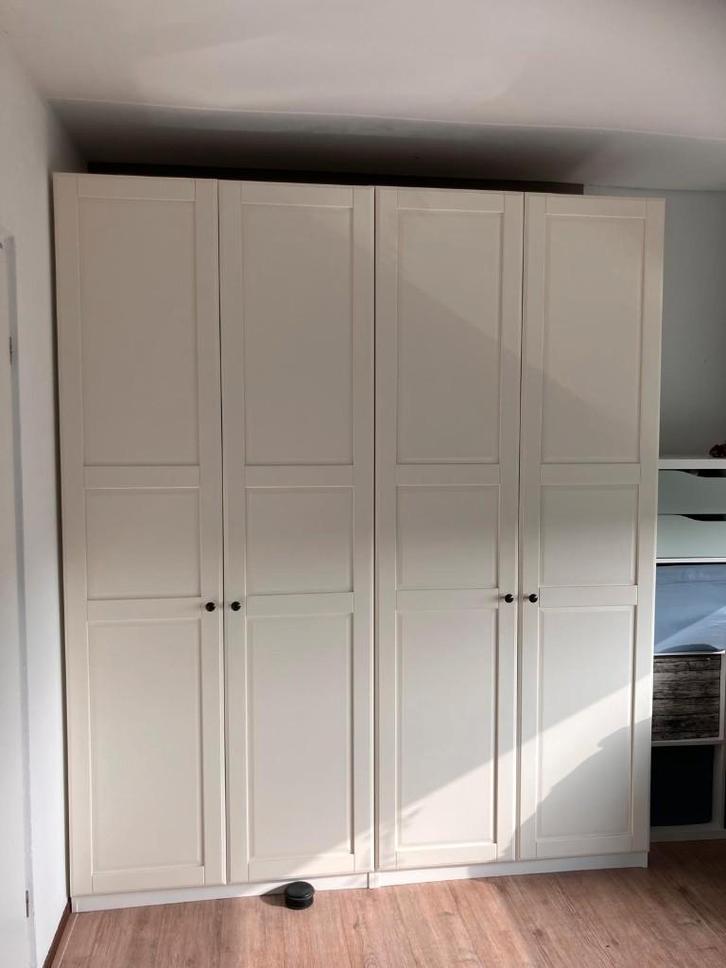 Ikea Pax kast 2m x 2m36 Tyssedal wit VERKOCHT, Huis en Inrichting, Kasten | Kledingkasten, Zo goed als nieuw, 200 cm of meer, 150 tot 200 cm