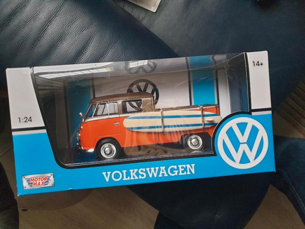 Volkswagen Type 2 T1 Pick-Up met surfboard motormax nieuw, Ophalen of Verzenden, Nieuw