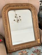 Antieke Originele Franse Spiegel - 62x50,5 cm, Antiek en Kunst, Antiek | Spiegels, Ophalen, Rechthoekig, 50 tot 100 cm, Minder dan 100 cm