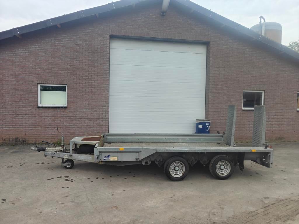 Ifor Williams GX6 machinetransporter 3500 kg, Auto diversen, Aanhangers en Bagagewagens, Ophalen of Verzenden