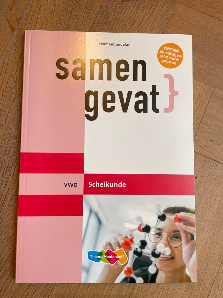 Samengevat vwo Scheikunde, Boeken, Ophalen of Verzenden, Zo goed als nieuw, VWO, Scheikunde