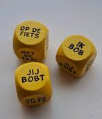 ♡ Dobbelsteen Ik Bob/Jij Bobt/Op de fiets/Kadootje Rijbewijs, Auto diversen, Ophalen of Verzenden