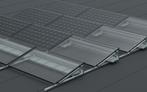 SolarSpeed bevestigingsmateriaal platdak tot 11 zonnepanelen, 100 tot 250 mm, ., Overige typen, Nieuw