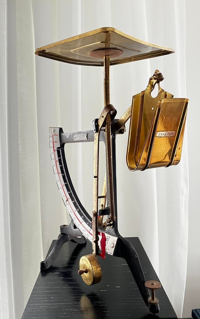 Antieke brievenweger PH J Maul  Exaktus 1915-1930, Antiek en Kunst, Antiek | Kantoor en Zakelijk, Ophalen of Verzenden