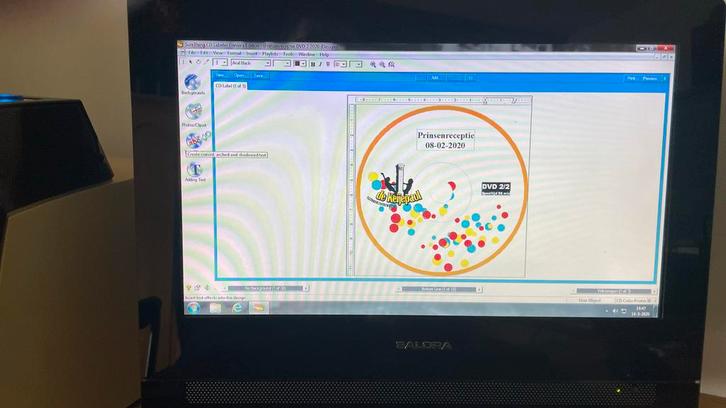 Primera Disc Publisher met PC, monitor, toetsenbord, muis, Computers en Software, Optische drives, Gebruikt, Extern, Windows, Cd