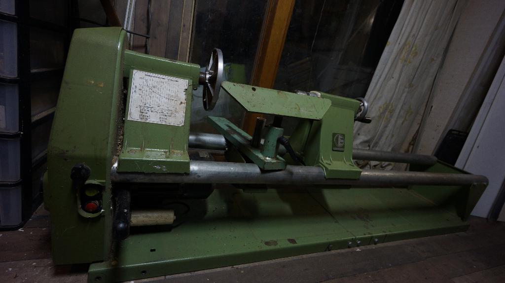 Elektra Beckum draaibank HDM1000, Ophalen, Gebruikt, Houtdraaibank, 500 tot 1000 mm
