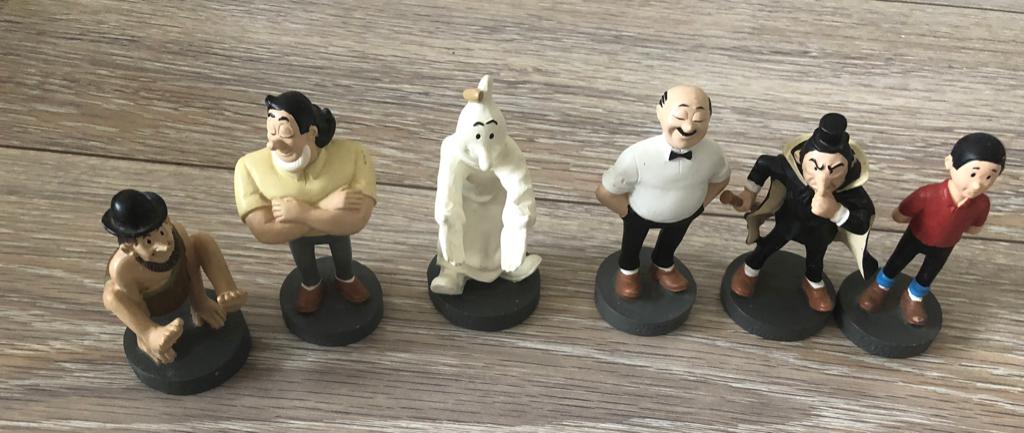 Suske en Wiske poppetjes, Ophalen of Verzenden, Suske en Wiske, Gebruikt, Beeldje of Figuurtje