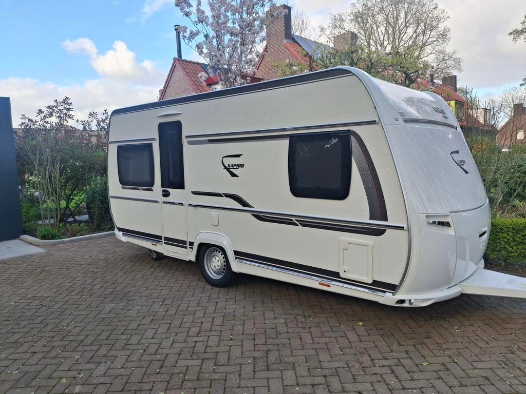 Fendt 445 saphir, Caravans en Kamperen, Rondzit, Particulier, Fendt, Luifel