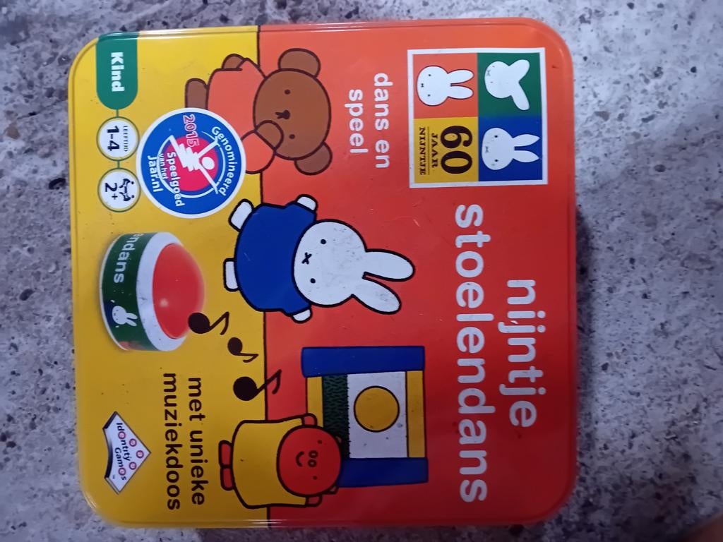 Nijntje Stoelendans met Muziekdoos, Kinderen en Baby's, Ophalen of Verzenden, Zo goed als nieuw, Overige typen