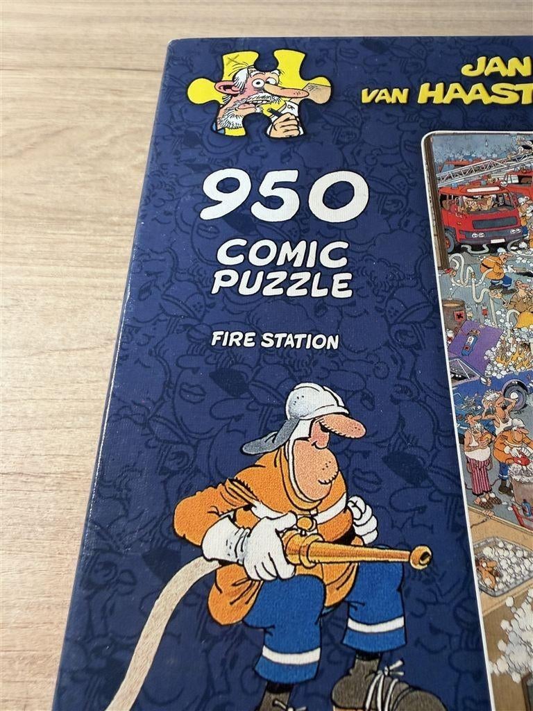 Jan van Haasteren - fire station - 950 stuks - s6666, Hobby en Vrije tijd, Denksport en Puzzels, Ophalen of Verzenden, 500 t/m 1500 stukjes