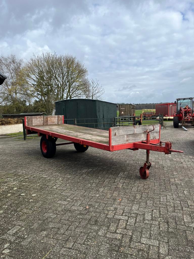 Platte wagen, Zakelijke goederen, Agrarisch | Werktuigen, Ophalen, Transport
