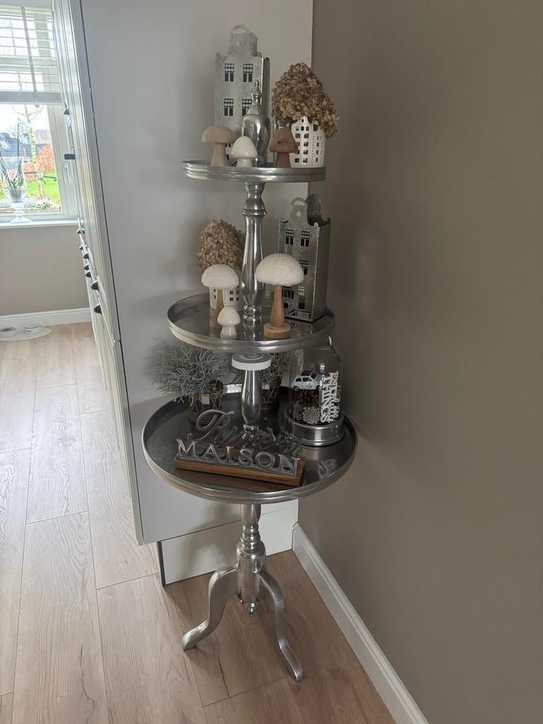 Rivièra Maison etagère - Zo goed als nieuw, Huis en Inrichting, Woonaccessoires | Etagères, Ophalen, Zo goed als nieuw