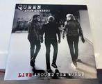 Queen - Live around the world 2LP, Cd's en Dvd's, Ophalen of Verzenden, Zo goed als nieuw, 12 inch, Poprock