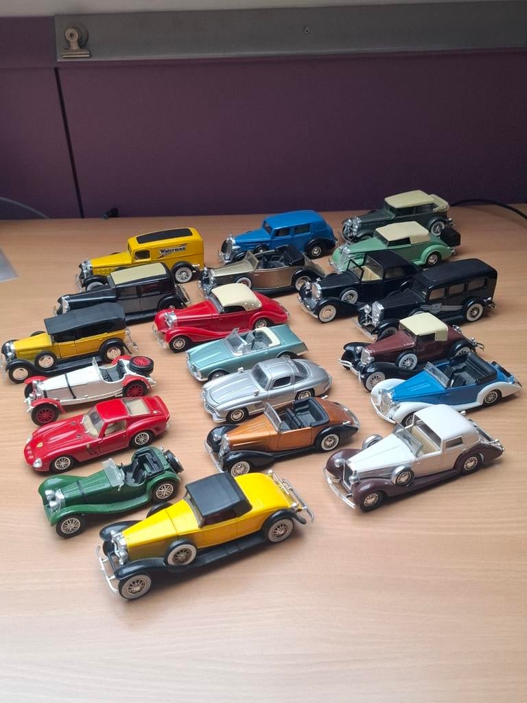 Solido modelauto's 20 stuks., Ophalen of Verzenden, Auto