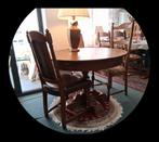 Antieke eiken uitschuiftafel, Ophalen of Verzenden