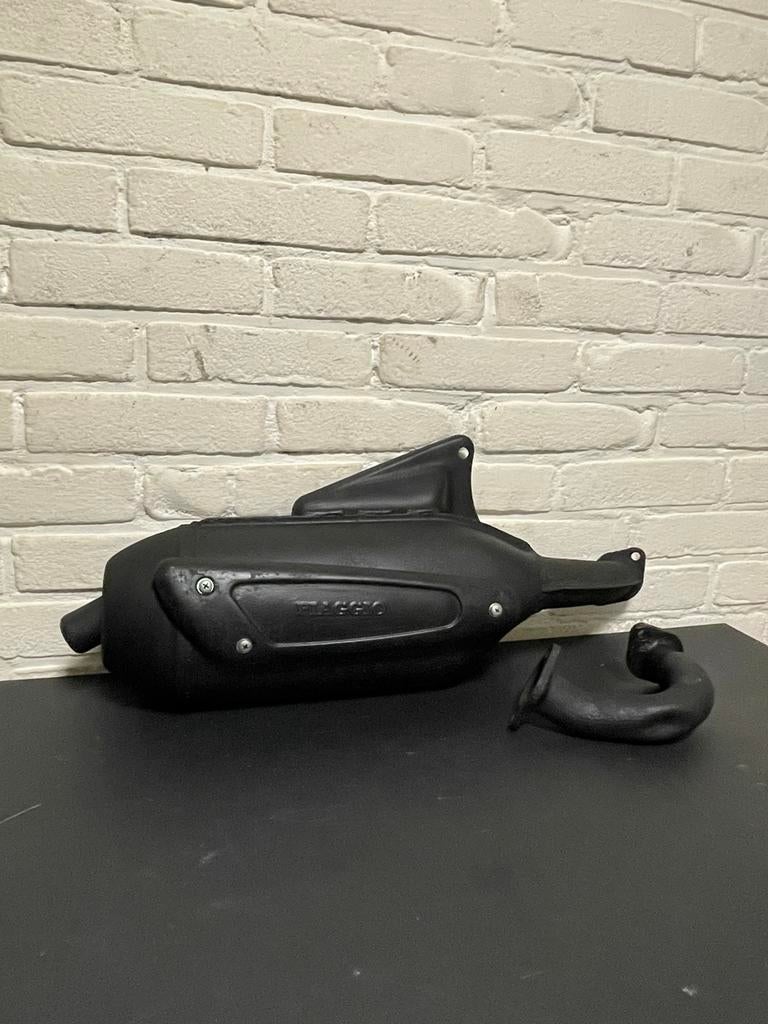 Piaggio/gilera sm04 125cc/180cc uitlaat + voorbocht sito, Fietsen en Brommers, Brommeronderdelen | Scooters, Ophalen of Verzenden