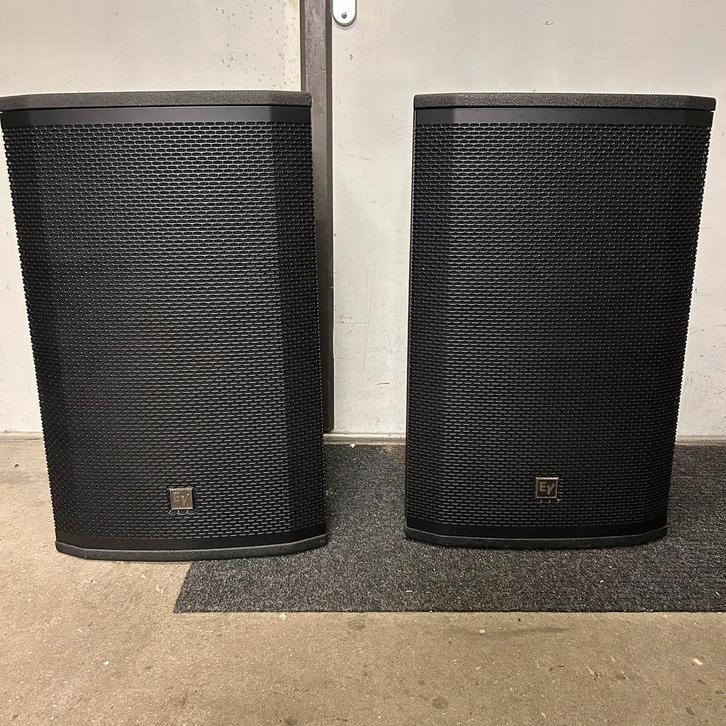 Electro-Voice ETX-15P 15" | Active PA Speaker Set 2 stuks, Audio, Tv en Foto, Luidsprekers, Zo goed als nieuw, Front, Rear of Stereo speakers