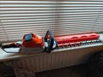 Stihl hsa 100 accu heggenschaar set bj2023, Ophalen, Zo goed als nieuw, Accu