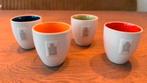 Douwe Egberts Koffiekopjes Grachtenpandjes, Huis en Inrichting, Ophalen of Verzenden, Zo goed als nieuw, Overige stijlen, Kop(pen) en/of Schotel(s)