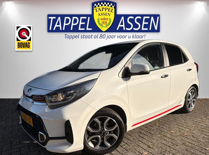 Kia Picanto Leder/Camera/Carplay/Dab/Cr 1.0 DPi GT-Line, Auto's, Kia, Bedrijf, Te koop, Picanto, ABS, Achteruitrijcamera, Airbags
