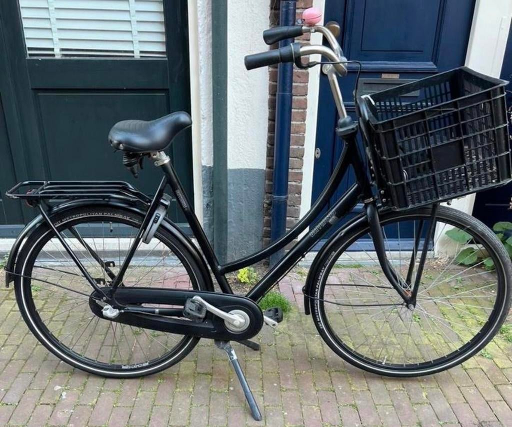 Prima omafiets Batavus 28 inch Framehoogte 57, Fietsen en Brommers, Fietsen | Dames | Damesfietsen, Ophalen, Terugtraprem, Versnellingen